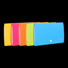 Veritas Group Kft. DELI Harmonikamappa, PP, A6, 13 rekeszes, rio, vegyes szín mappa