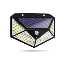 Verk 24240 Napelemes kültéri lámpa, 100 SMD LED, mozgásérzékelős kültéri világítás