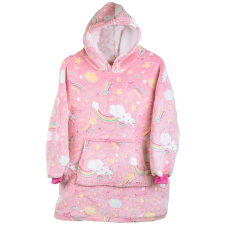Verk 24305 Világító plüss kapucnis, égbolt - gyerekeknek, rózsaszín lakástextília