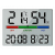 Verk 27438 Teploměr s vlhkoměrem a časem bílý (5907451370780)