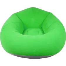 Verk 27535 felfújható relax bársonyfotel, zöld bútor