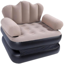 Verk 27536 Felfújható összecsukható szék, 2in1, barna bútor