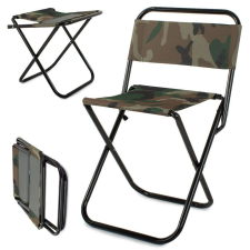 Verk Group VG-01423 - Összecsukható camo utazó horgászszék horgászszék, ágy