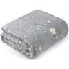 Verk Light-up blanket Soft Dreams Stars, 150×180 cm grey (5907451338964)