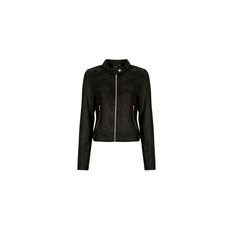 Vero Moda Bőrkabátok  VMJOSE MARI SHORT FAUX SUEDE JACKET BOOS Fekete EU S