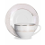 Veroni porcelán Theo porcelán csésze szett 6 személyes - 250ml Veroni
