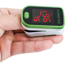 Véroxigénszint mérő, pulzoximéter - LCD kijelzős véroxigénszint mérő