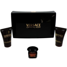 Versace Crystal Noir, Edt 5ml + 25ml Testápoló tej + 25ml Tusfürdő kozmetikai ajándékcsomag