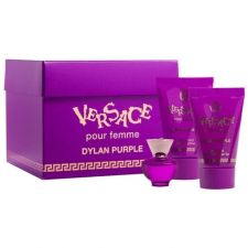 Versace Dylan Purple mini SET: edt 5ml + Telový gél 25ml + tusfürdő gél 25ml kozmetikai ajándékcsomag