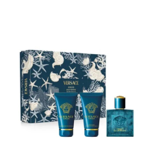  Versace Eros Eau de Toilette Spray 50ml Set 3 Pieces kozmetikai ajándékcsomag