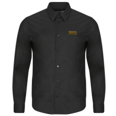 Versace Jeans Couture Hosszú ujjú ingek CAMICIA77GALYR1 Fekete IT 50
