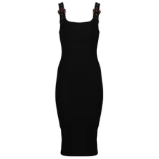 Versace Jeans Couture Rövid ruhák 80HAO943 Fekete DE 32