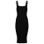 Versace Jeans Couture Rövid ruhák 80HAO943 Fekete DE 38