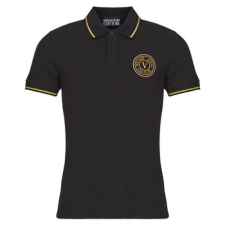 Versace Jeans Couture Rövid ujjú galléros pólók 78GAGT00 Fekete EU XS férfi póló