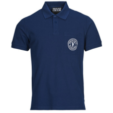 Versace Jeans Couture Rövid ujjú galléros pólók 78GAGT01 Kék EU L férfi póló