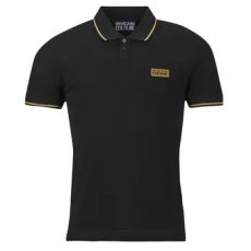 Versace Jeans Couture Rövid ujjú galléros pólók 80GAGT05 Fekete EU L