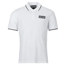 Versace Jeans Couture Rövid ujjú galléros pólók 80GAGT17 Fehér EU L férfi póló
