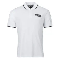 Versace Jeans Couture Rövid ujjú galléros pólók 80GAGT17 Fehér EU S