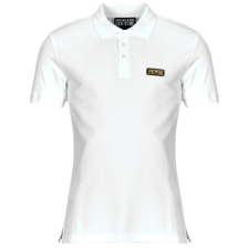 Versace Jeans Couture Rövid ujjú galléros pólók POLO77GAGT08 Fehér EU M férfi póló