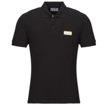 Versace Jeans Couture Rövid ujjú galléros pólók POLO77GAGT08 Fekete EU S férfi póló