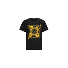 Versace Jeans Couture Rövid ujjú pólók GAHF07 Fekete EU XL