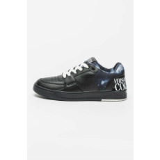  Versace Jeans Couture Starlight bőr tornacipő 73YA3SJ6 42 EU Fekete | Kék