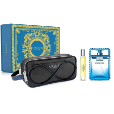 Versace Man Eau Fraiche Toalettvíz Szett: 100 ml + 10 ml, Kozmetikai Táskával kozmetikai ajándékcsomag