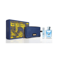 Versace Pour Homme SET: edt 100ml + edt 10ml + Kozmetikumi táska kozmetikai ajándékcsomag