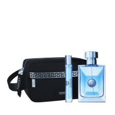 Versace Pour Homme SET M (EDT 100ml + EDT 10ml + Bag) kozmetikai ajándékcsomag