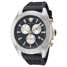 Versace V-Chrono férfi óra karóra fekete karóra