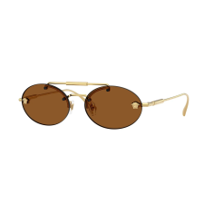 Versace VE2295 100273 Gold Dark Brown napszemüveg napszemüveg