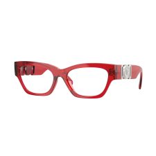 Versace VE3367U 5495 Red Transparent Demo Lens szemüveg szemüvegkeret