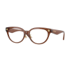 Versace VE3370D 5508 Brown Transparent Demo Lens szemüveg