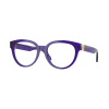 Versace VE3384 5545 Transparent Dark Violet Demo Lens szemüveg