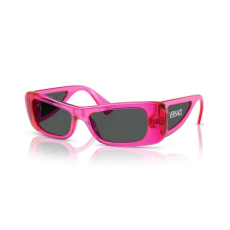 Versace VE4481 543487 FUCHSIA FLUO TRANSPARENT DARK GREY napszemüveg