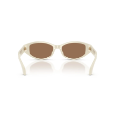 Versace VE4512D 554473 White Talc Dark Brown napszemüveg napszemüveg
