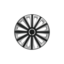 Versaco Dísztárcsa 13" Trend Ring Chrome Black & Silver (4 darabos garnitúra) dísztárcsa