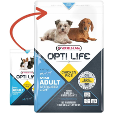 Versele Laga Opti Life Adult Light Mini 2,5 kg Száraz kutyaeledel kutyaeledel