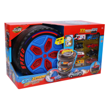  Versenypálya készlet hang- és fényhatásokkal autópálya és játékautó