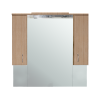 Vertex Bianca Plus 105 fürdőszoba bútor felsőszekrény, magasfényű fehér színben