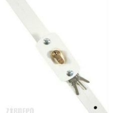 Vertex HEVEDERZÁR+CILINDER 1400MM KÉTSZÁRNYÚ VERTEX FEHÉR zár és alkatrészei
