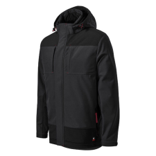 Vertex téli softshell kabát férfi ébenszürke 3XL férfi kabát, dzseki