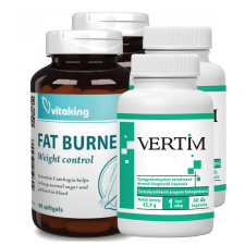Vertim + Fat Burner étrend-kiegészítő kapszula 2x60+2x90 db vitamin és táplálékkiegészítő