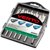 Verto Lapos Fafúró Készlet 6Db (60H804)