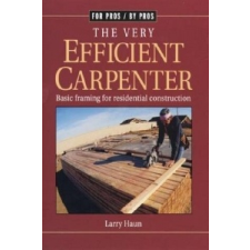  Very Efficient Carpenter – Larry Haun idegen nyelvű könyv