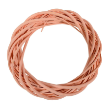  Vessző alap pasztel narancs 25cm dekorációs kellék