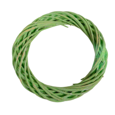  Vessző alap pasztel új zöld D15cm dekorációs kellék