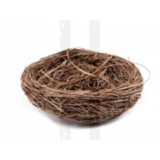  Vessző madárfészek  - 11 cm dekorációs kellék