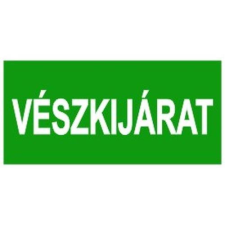  Vészkijárat információs tábla, állvány