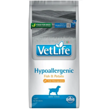  Vet Life Hypoallergenic Dog Fish &amp; Potato 12kg kutyaeledel